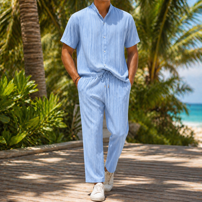 Adrian | Luxe Linen 2-Piece Set