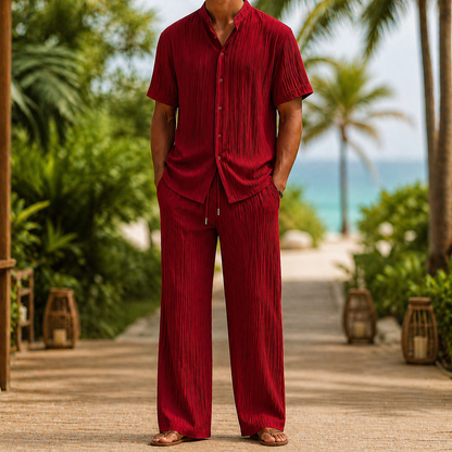 Adrian | Luxe Linen 2-Piece Set