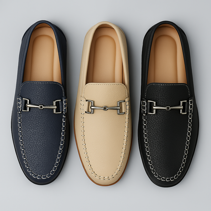 Silas | Luxe Leather Loafers