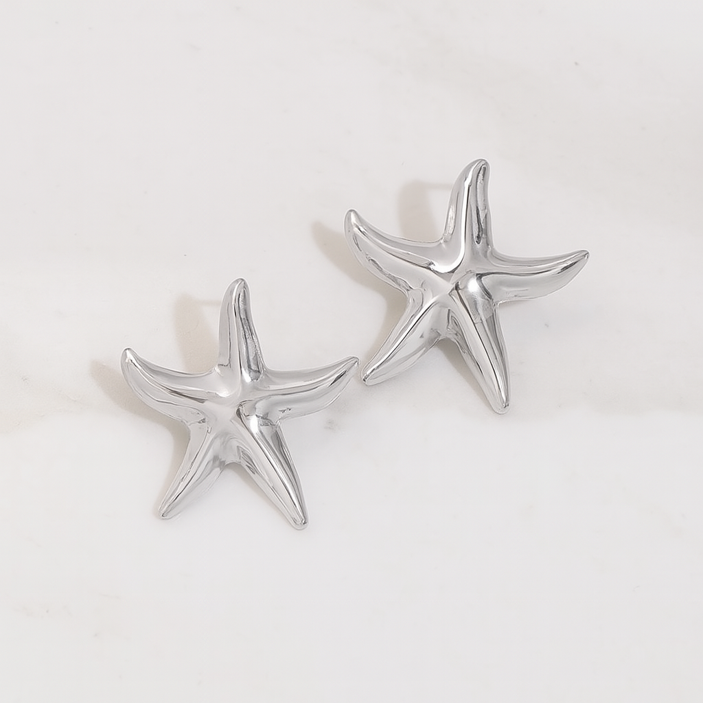 Giselle | Elegant Starfish Earrings