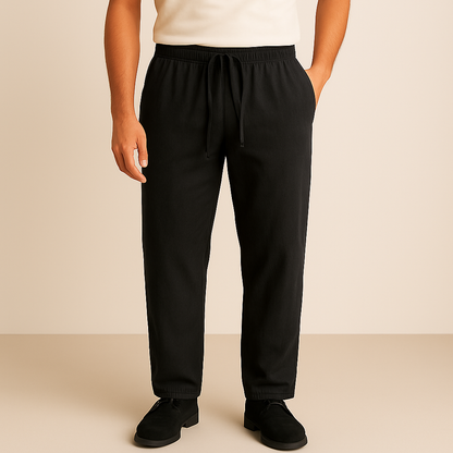 Beau | Luxe Linen Drawstring Trousers