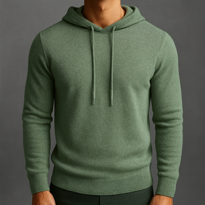 Reuben | Luxurious Cashmere Drawstring Hoodie