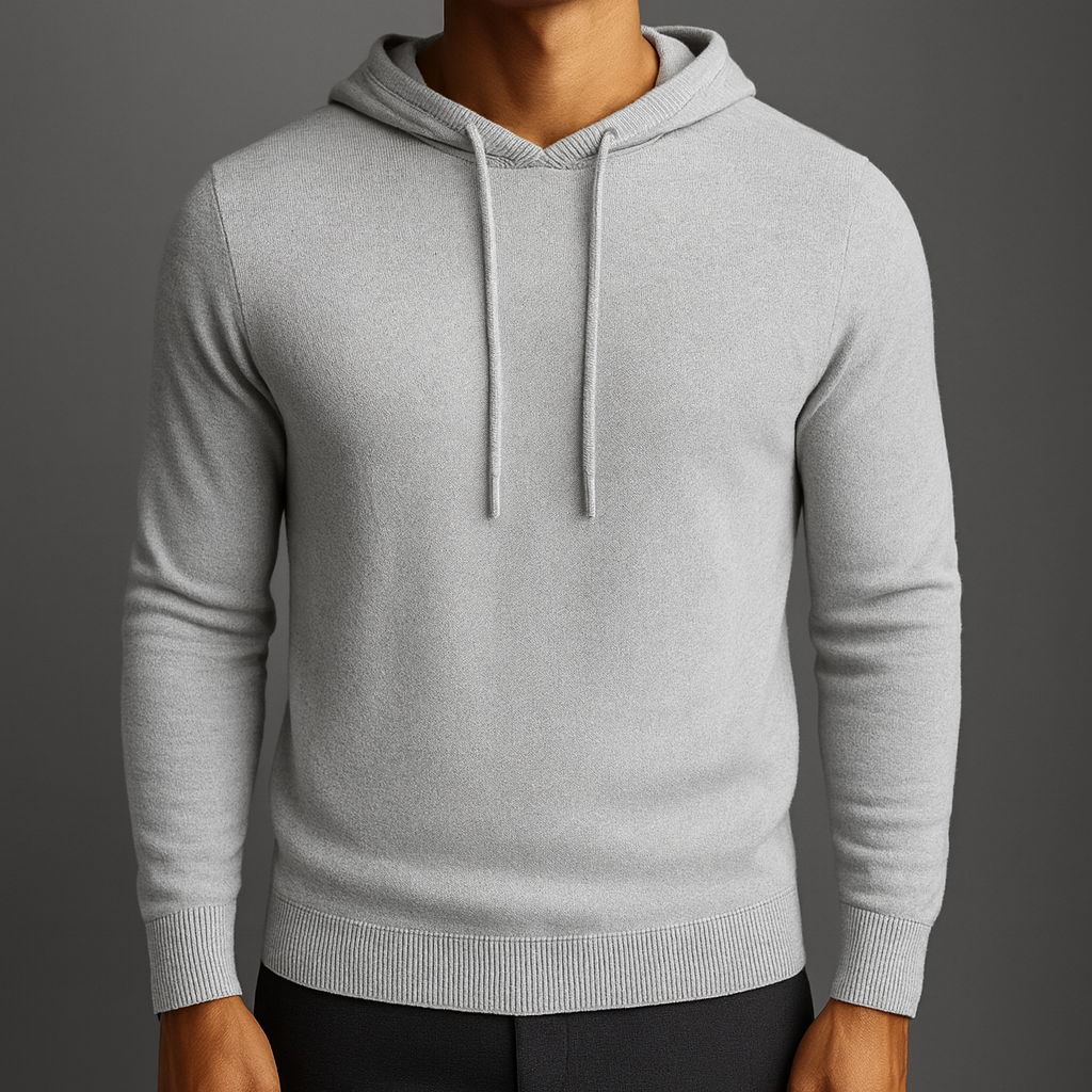 Reuben | Luxurious Cashmere Drawstring Hoodie