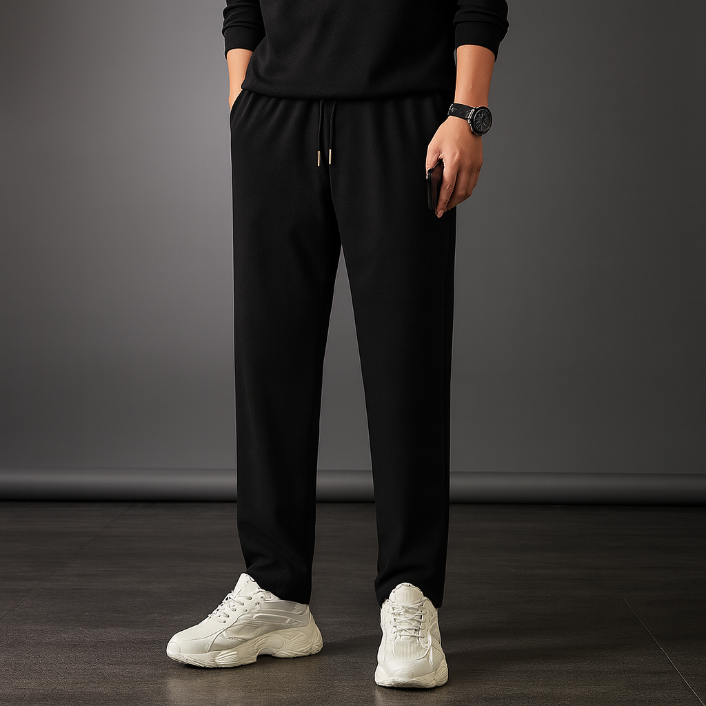 Maxim | Luxe Ice Silk Drawstring Sweatpants