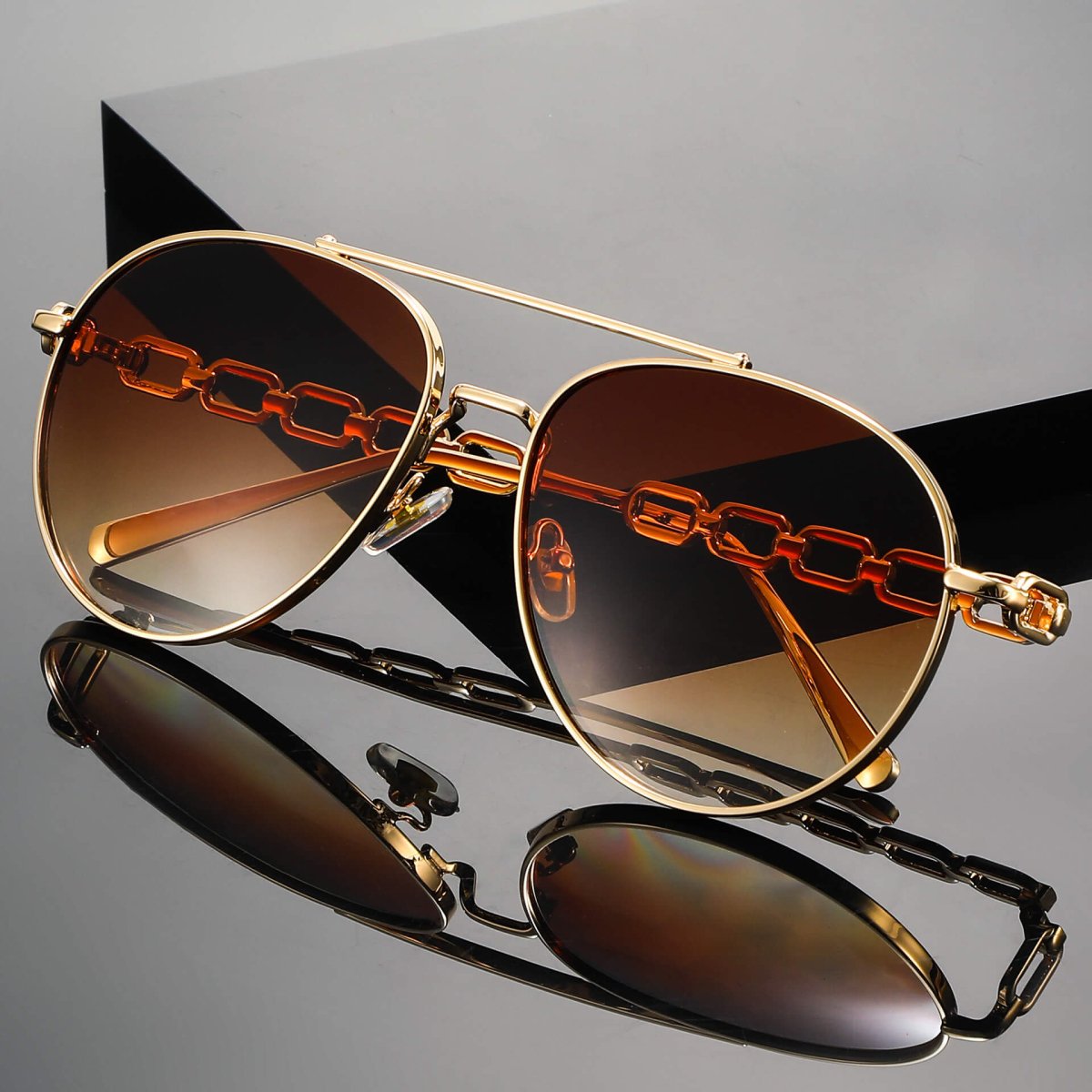 Freya | Chain Reaction Retro Sunglasses