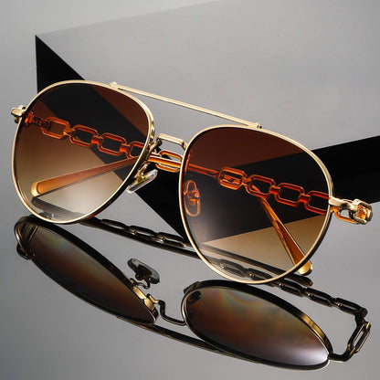 Freya | Chain Reaction Retro Sunglasses