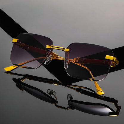 Juliette | Chic Rimless Sunglasses