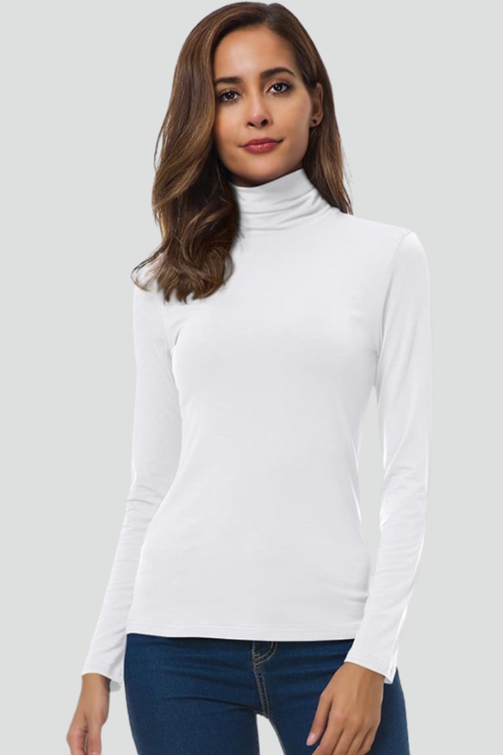 Elena | Luxe Turtleneck Sweater with Long Sleeves