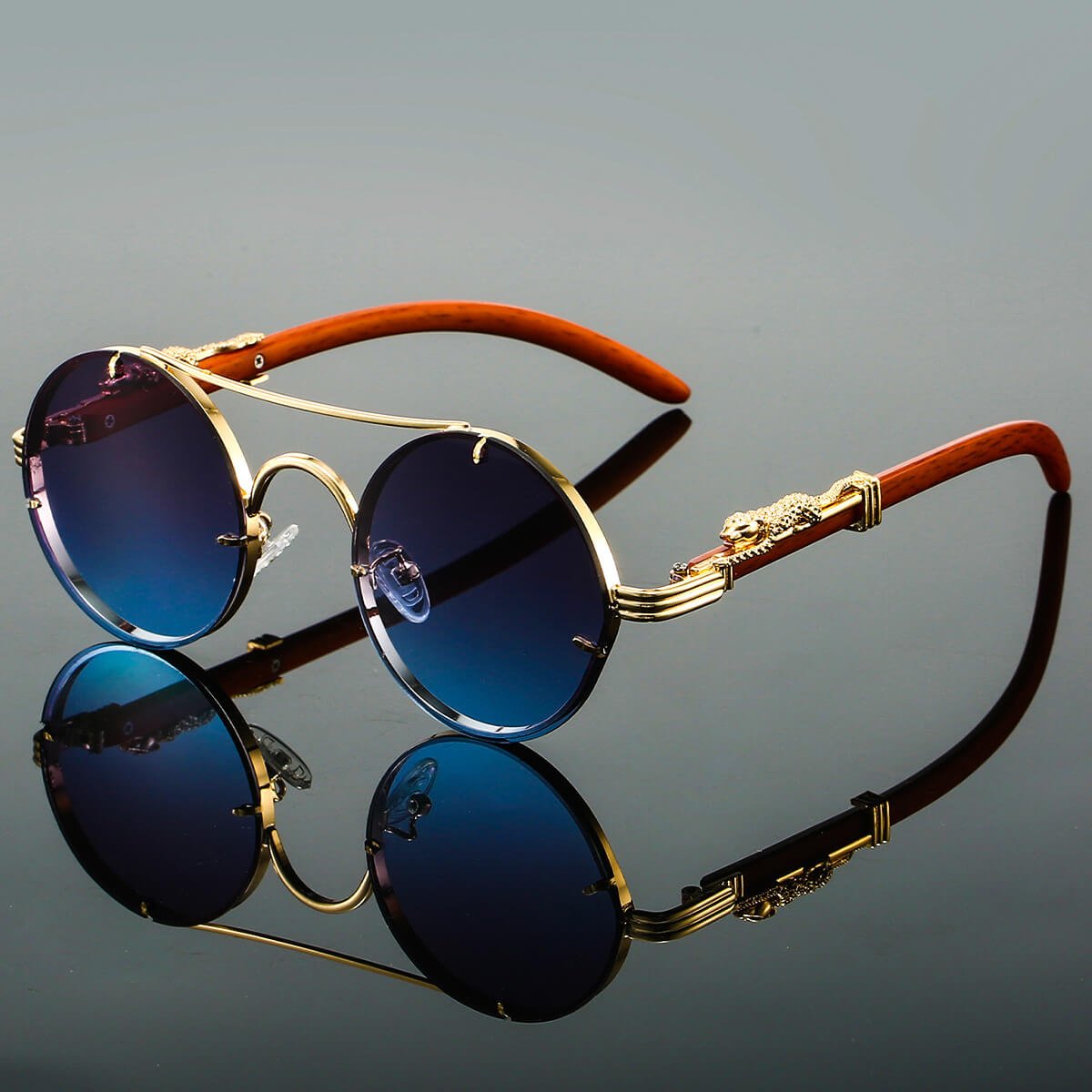 Vivienne | Panthera Onca Retro Sunglasses