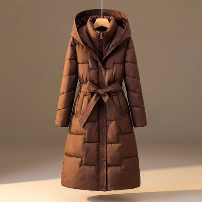 Vivienne | Quilted Hooded Coat