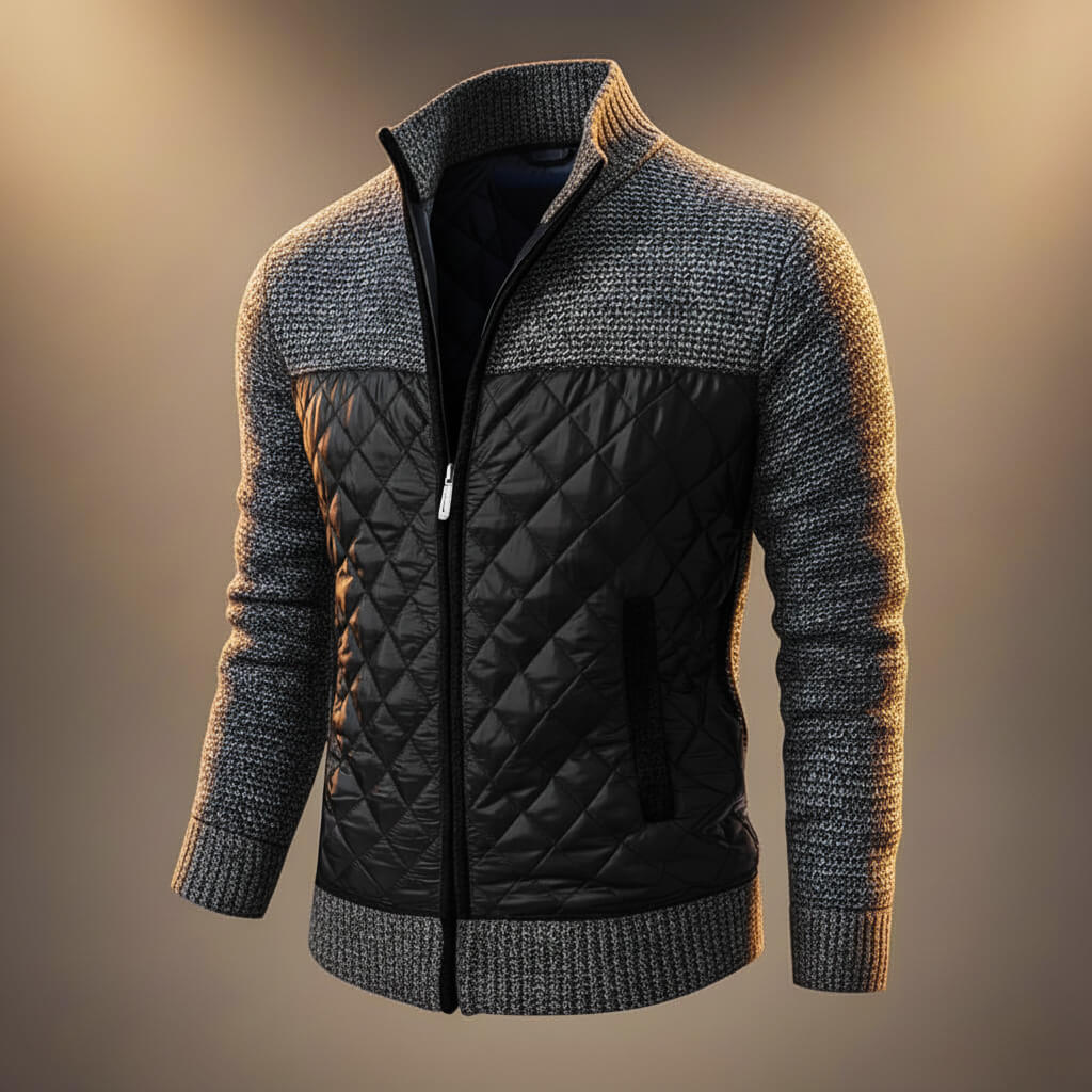Camille | Luxe Quilted Chenille Jacket