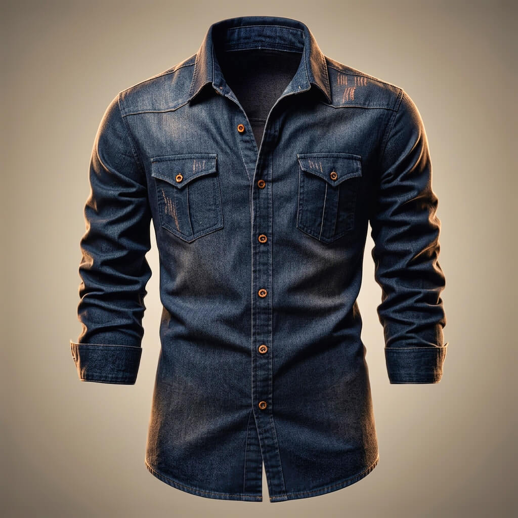 Emmett | Organic Denim Shirt