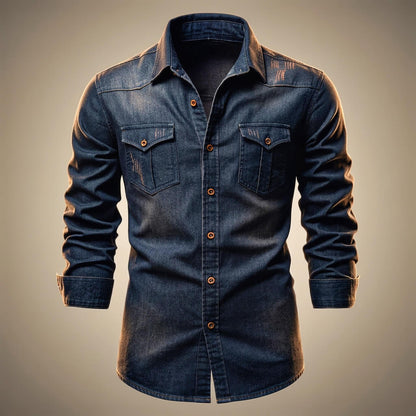 Emmett | Organic Denim Shirt