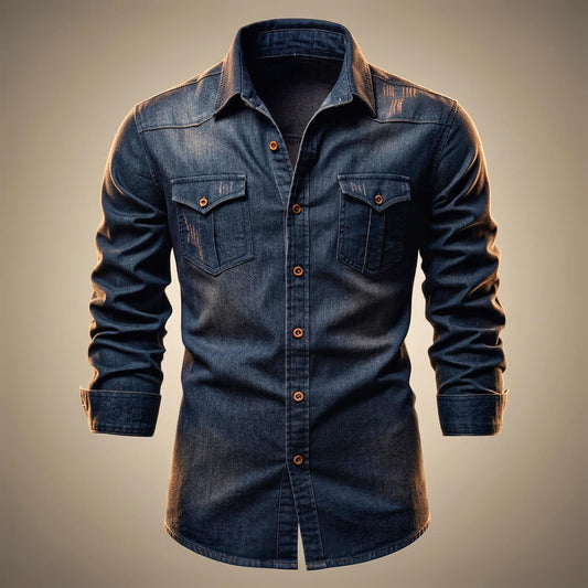 Emmett | Organic Denim Shirt