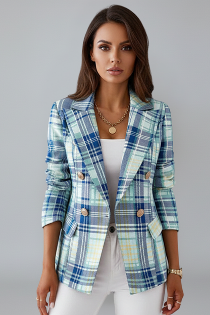 Lila | Textured Lapel Blazer