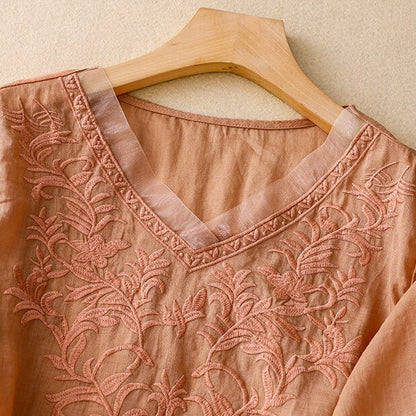 Freya | Luxe Cotton-Linen Shirt
