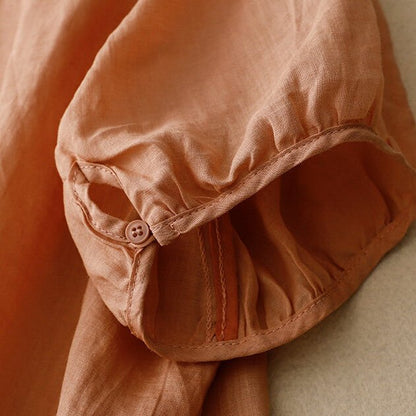 Freya | Luxe Cotton-Linen Shirt