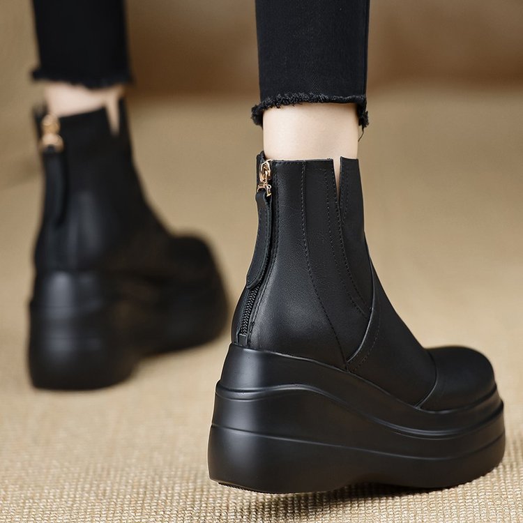 Arabella | Luxe Leather Orthopedic Platform Boots
