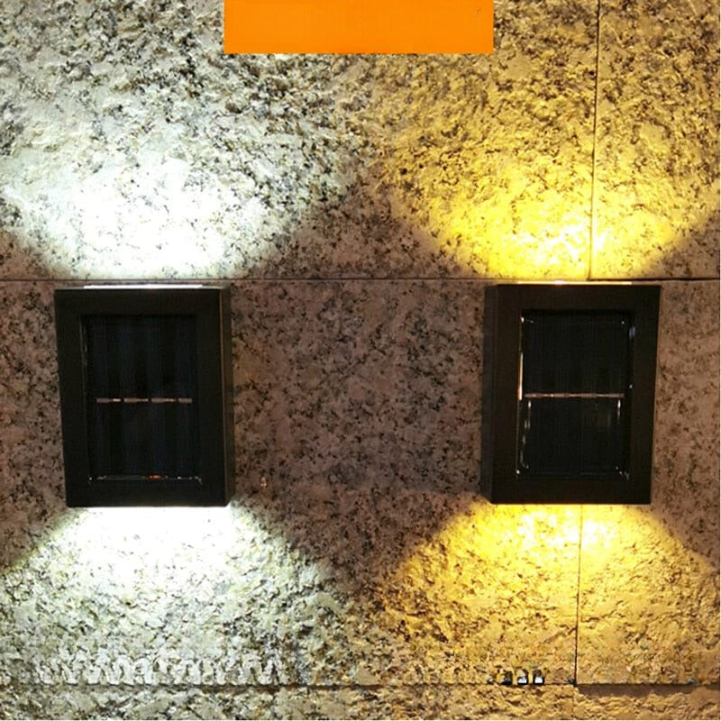 EcoLume | Sustainable Solar-Powered Outdoor Wall Light