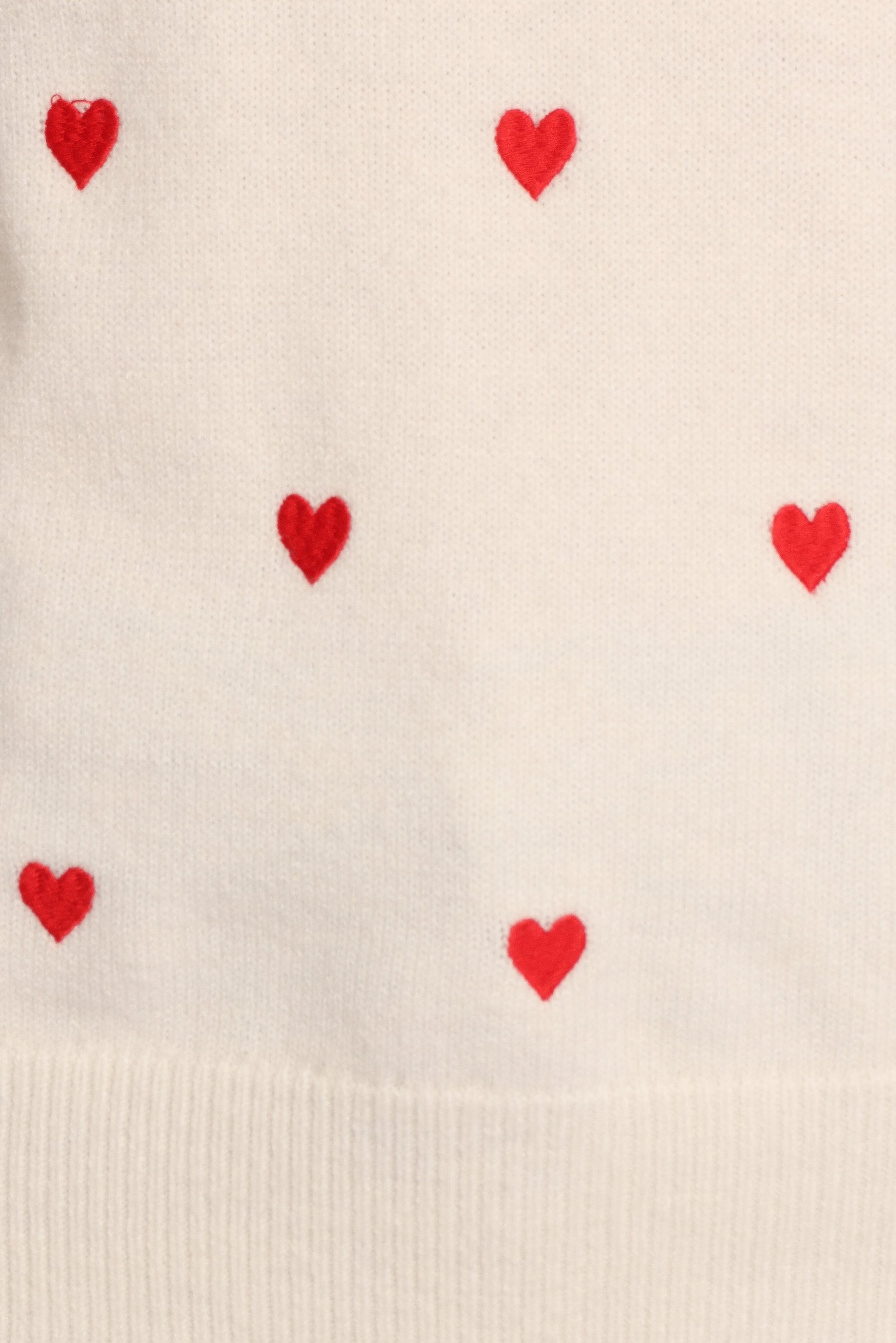 Ella | Cozy Heart Patterned Knit Sweater for Women