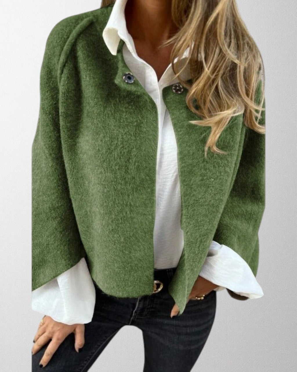 Ella | Cozy Stylish Short Jacket with Flared Sleeves
