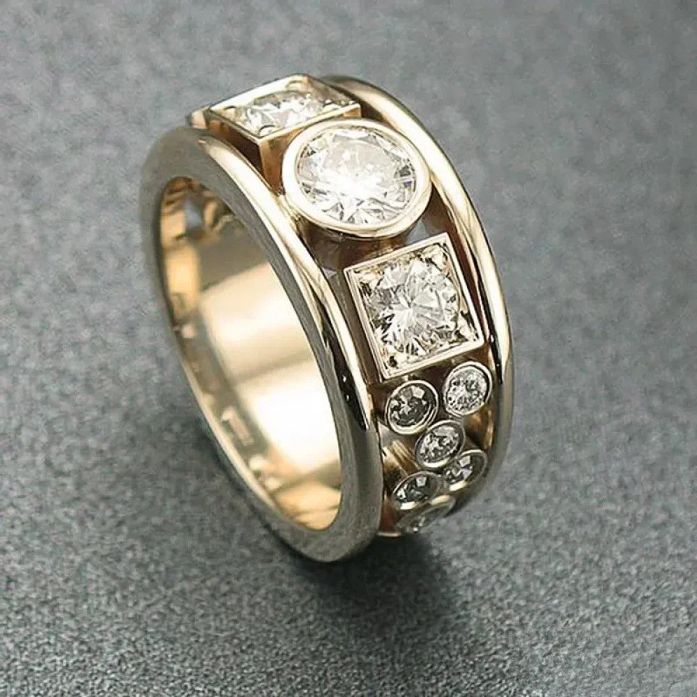 Ella | Elegant Antique-Style Ring with Vibrant Stones