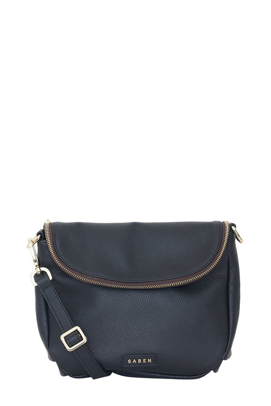 Ella | Elegant Black Shoulder Bag for Women