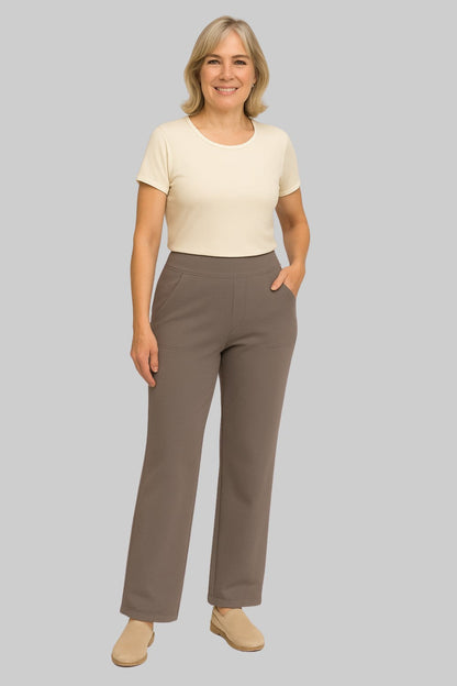 Ella | Elegant Soft Jersey Trousers