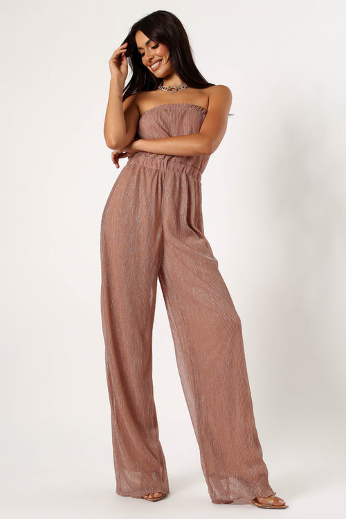 Ella | Elegant Strapless Jumpsuit for Women