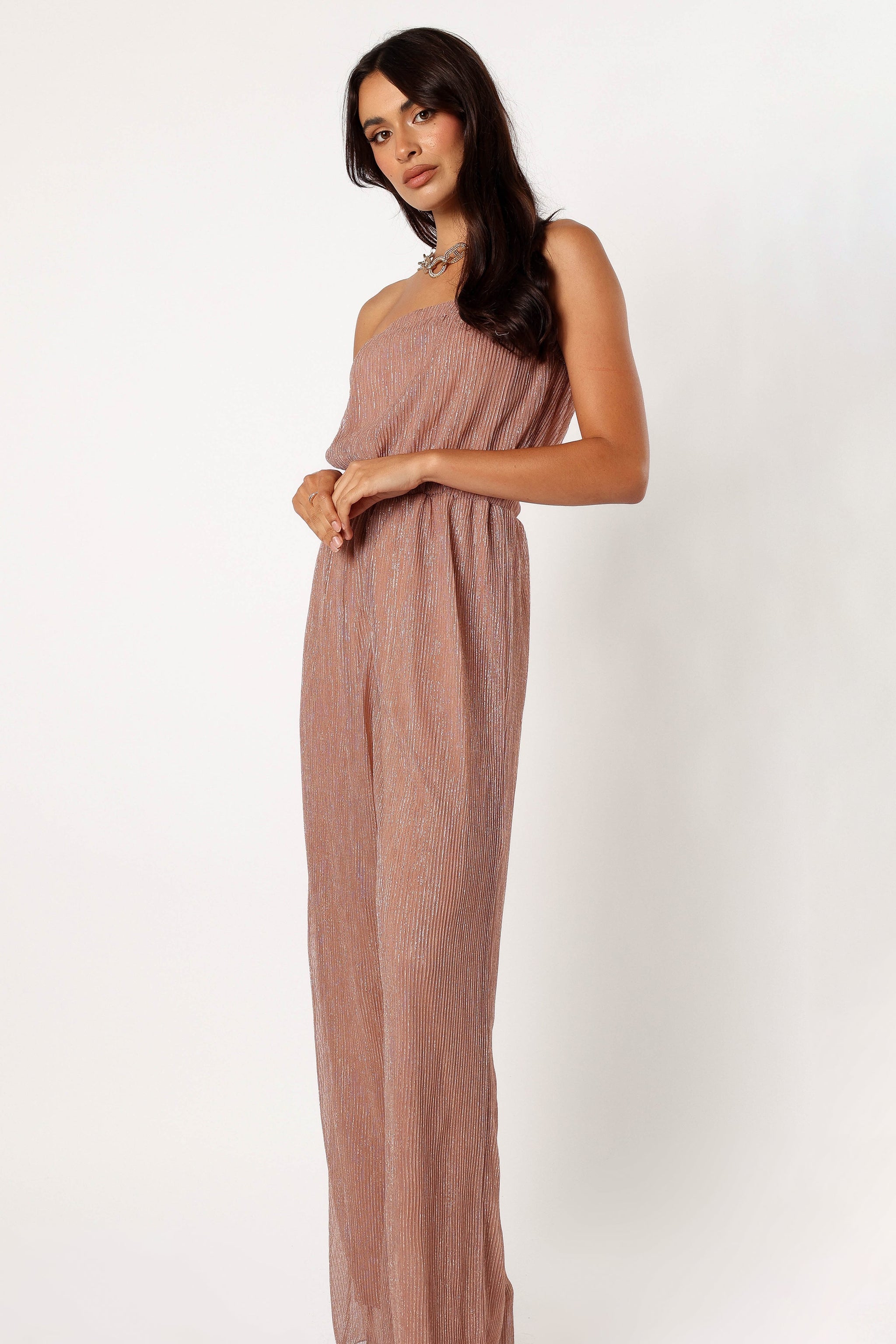 Ella | Elegant Strapless Jumpsuit for Women