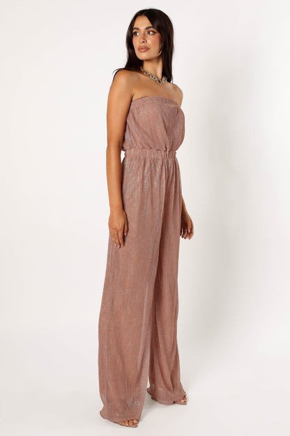Ella | Elegant Strapless Jumpsuit for Women