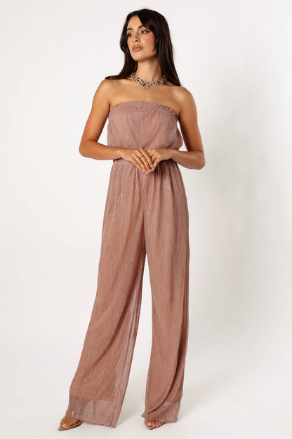 Ella | Elegant Strapless Jumpsuit for Women