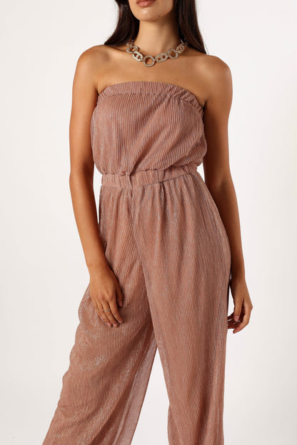 Ella | Elegant Strapless Jumpsuit for Women