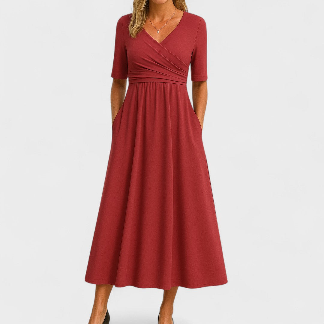 Ella | Graceful Flattering Midi Dress
