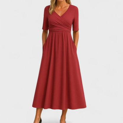 Ella | Graceful Flattering Midi Dress