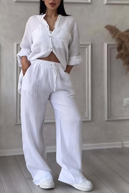 Ella | Relaxed Elegant Two-Piece Women's Outfit Set