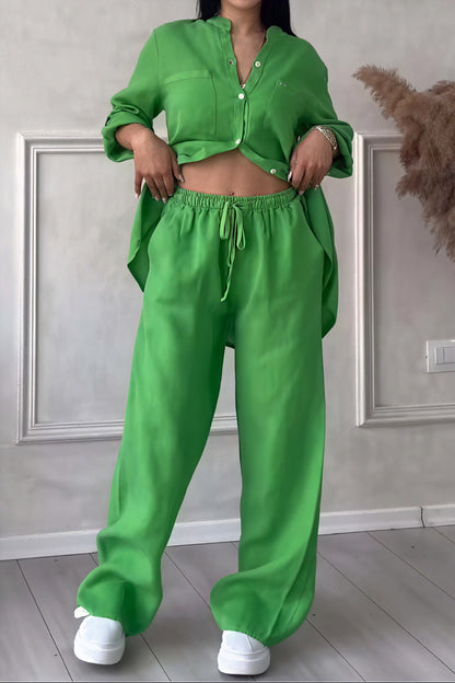 Ella | Relaxed Elegant Two-Piece Women's Outfit Set