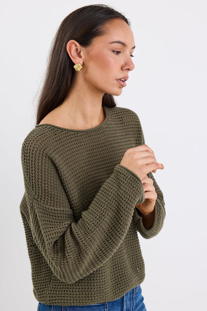 Ella | Soft Crochet Knit Jumper for All Seasons