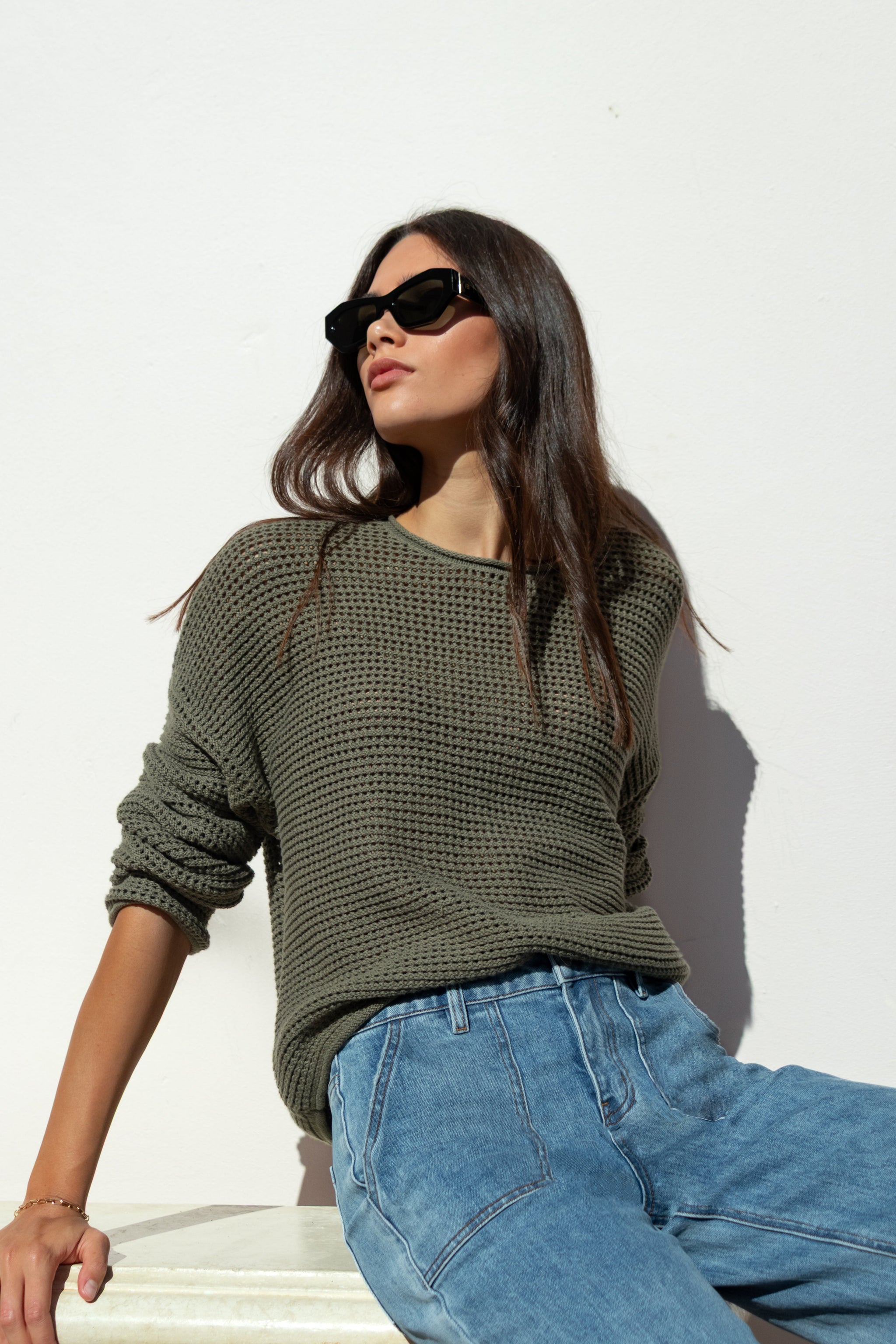 Ella | Soft Crochet Knit Jumper for All Seasons