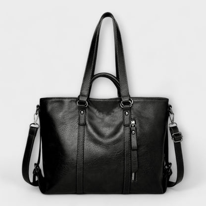 Ella | Spacious Elegant Leather Tote Bag