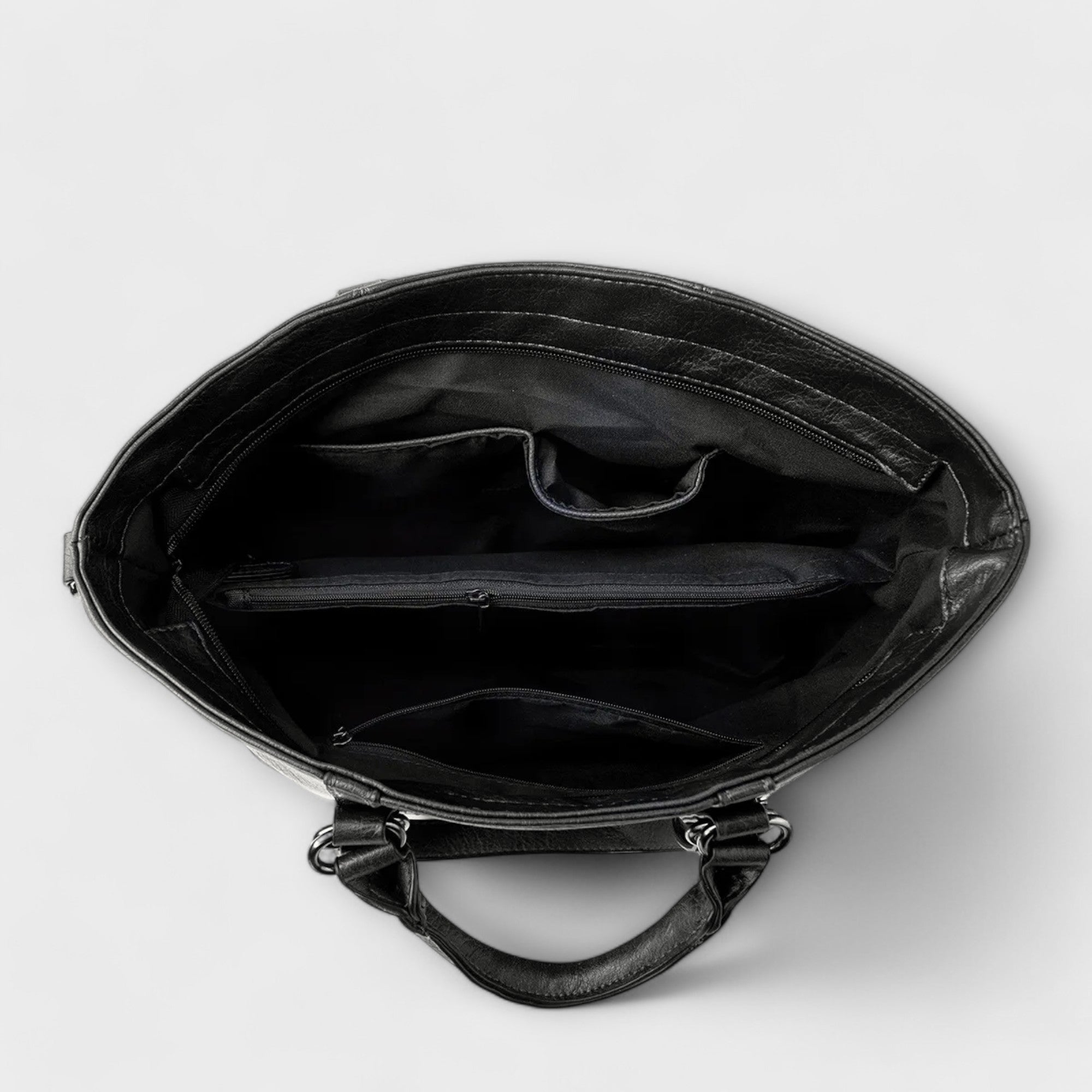 Ella | Spacious Elegant Leather Tote Bag