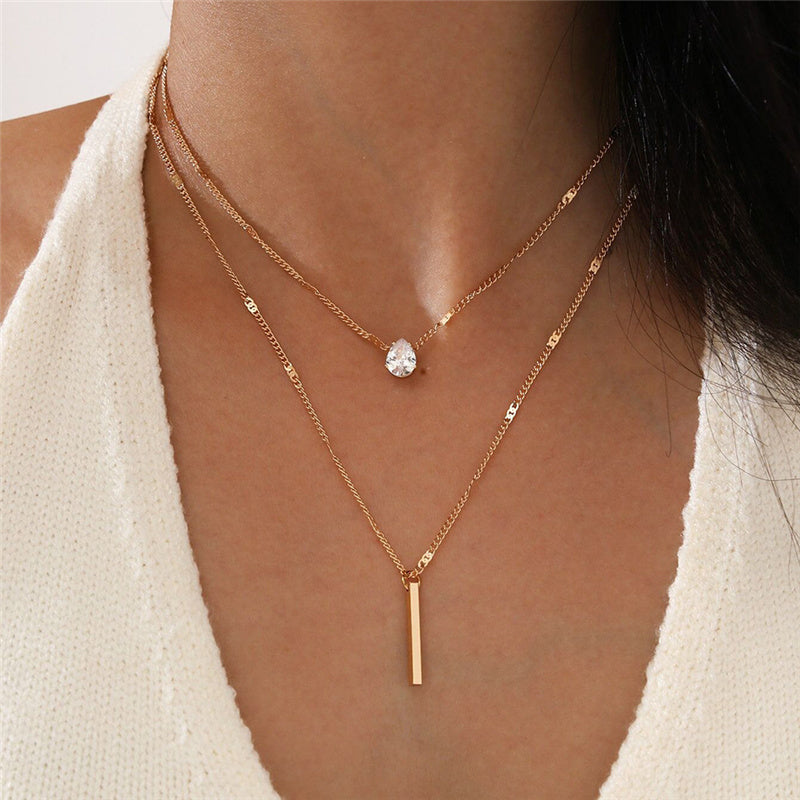 Ella | Timeless Vintage Gold Necklace Set