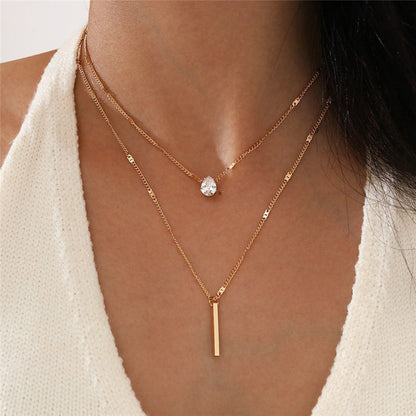 Ella | Timeless Vintage Gold Necklace Set