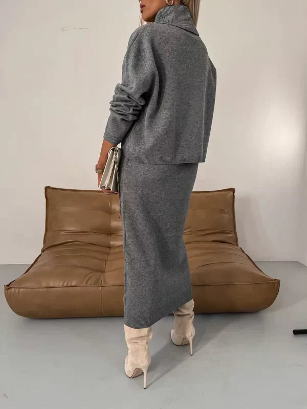 Emily | Cozy Elegant Knit Sweater Dress