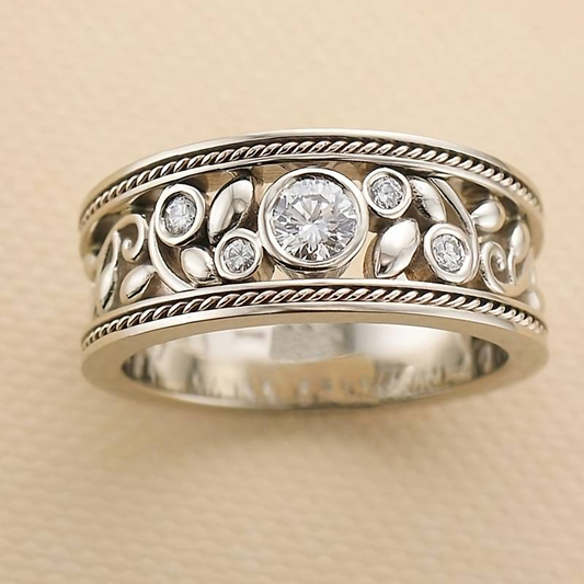 Timeless Dream Ring in Silver, Gold, and Rose Gold