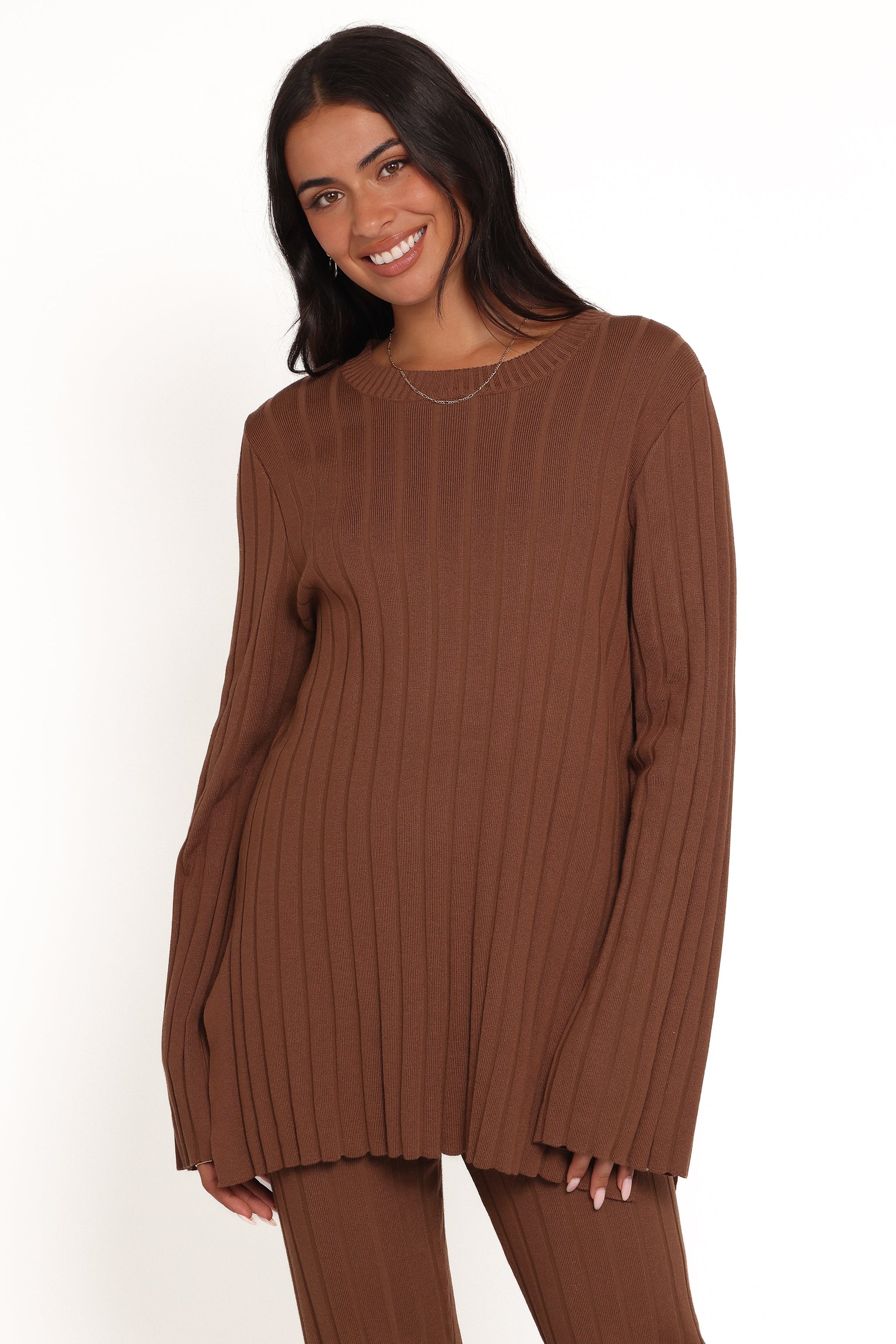 Emily | Stylish Long Sleeve Knitted Set