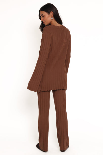 Emily | Stylish Long Sleeve Knitted Set