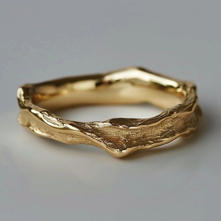 Whisper of Love Gold Ring