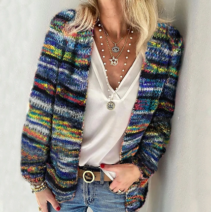 Emily | Vibrant Cozy Cardigan