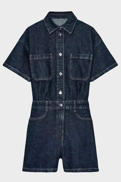 Emma | Casual Stylish Denim Utility Romper
